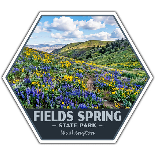 Fields Spring state park sticker