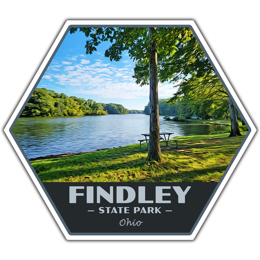 Findley state park sticker