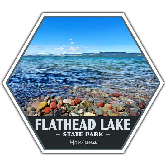Flathead Lake state park sticker