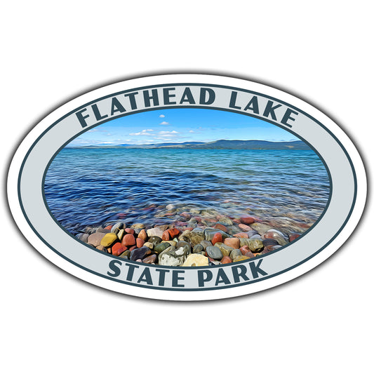 Flathead Lake state park sticker