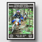 Foggy Mountain Breakdown Enduro Poster (2023) - WPA (Brown) - PPFF