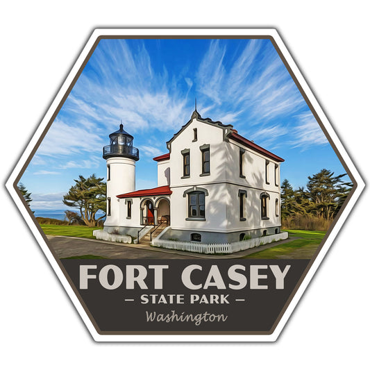 Fort Casey state park sticker