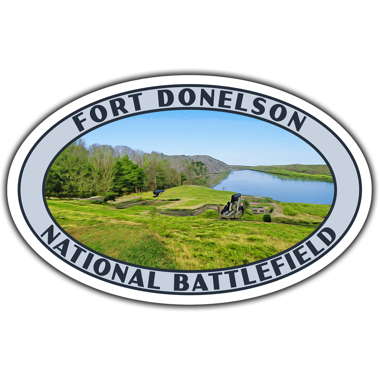 Fort Donelson national battlefield sticker