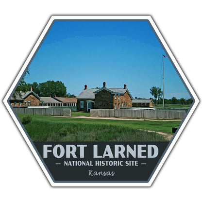 Fort Larned national historic site sticker