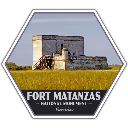 Fort Matanzas national monument sticker