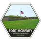 Fort McHenry national monument sticker