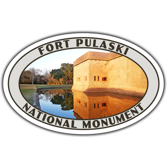 Fort Pulaski national monument sticker
