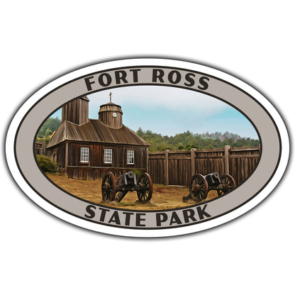 Fort Ross state park sticker