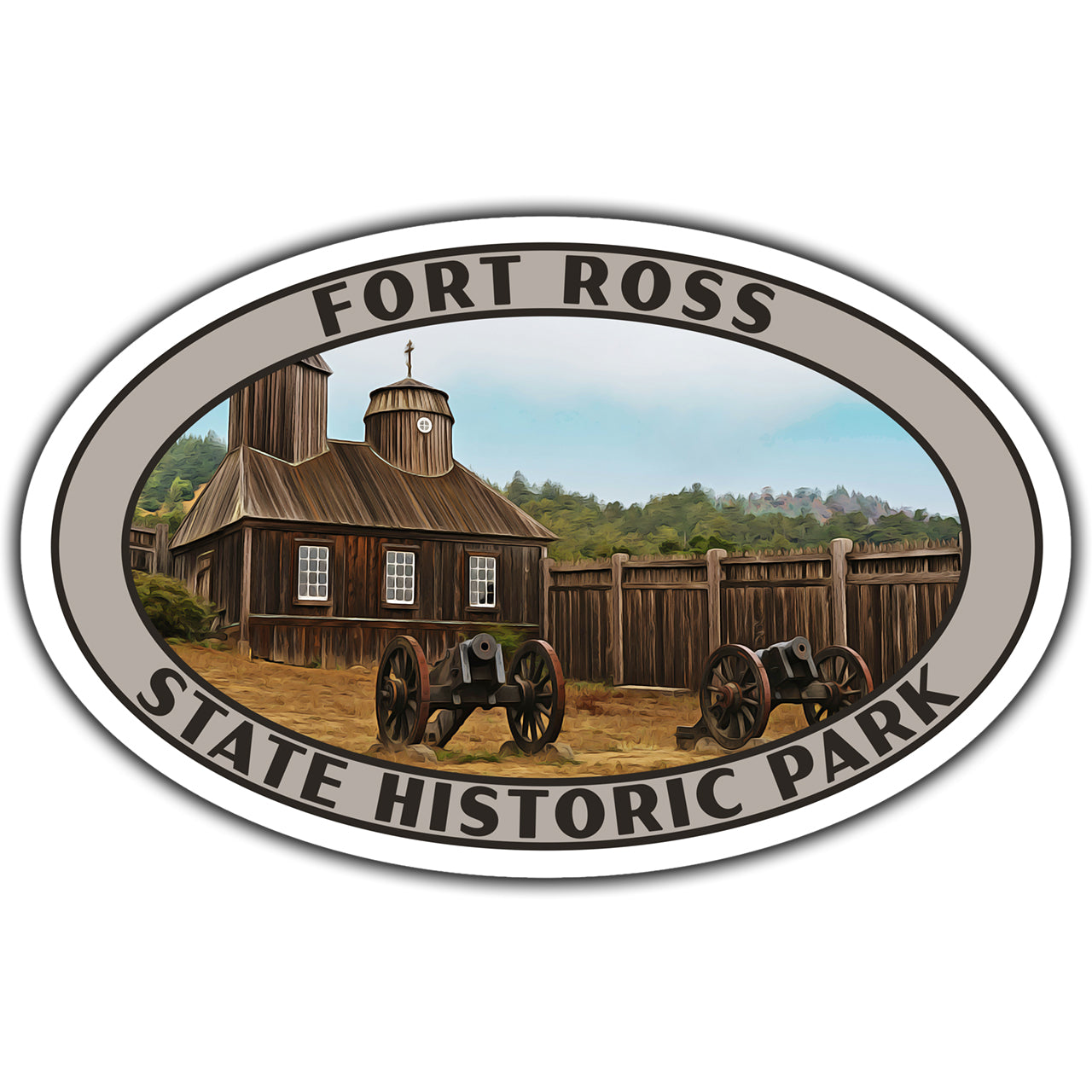 fort ross state historic park sticker