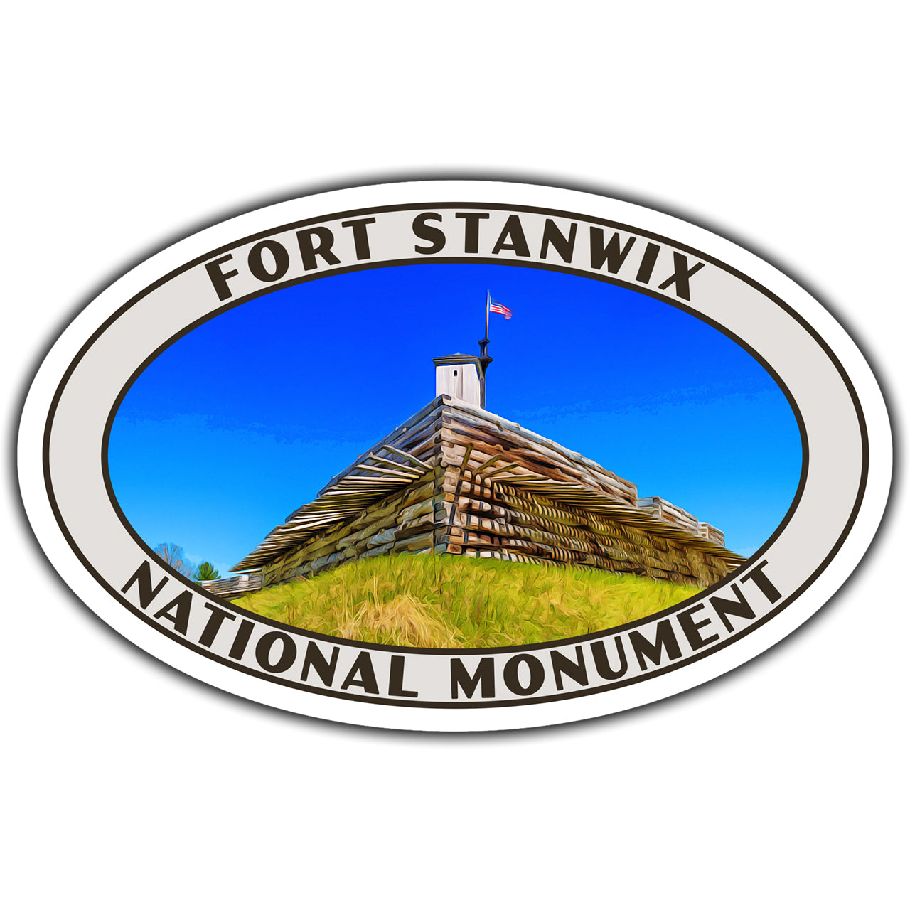 Fort Stanwix national monument sticker