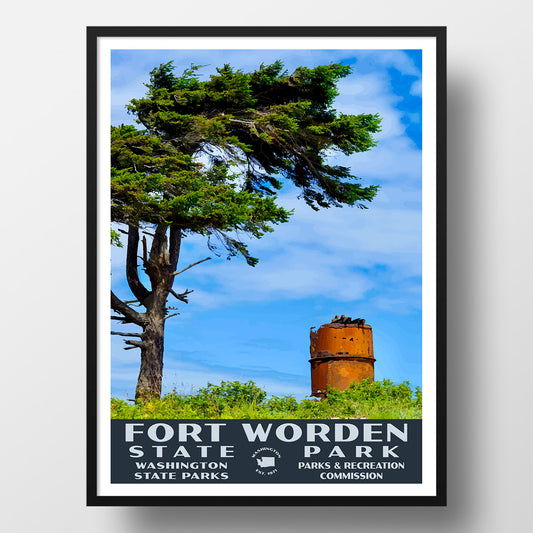 fort worden state park poster