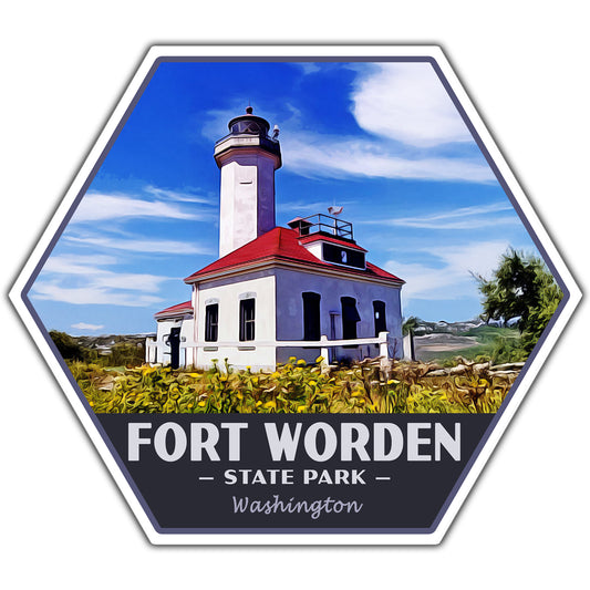 Fort Worden state park sticker