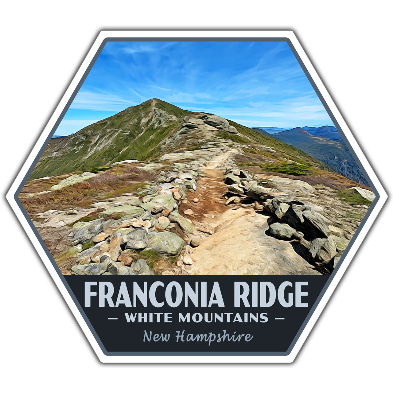 Franconia Ridge Sticker