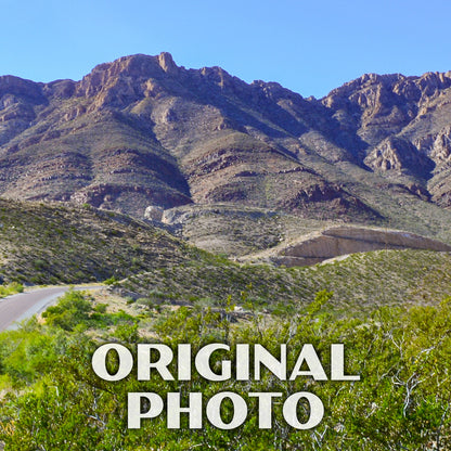 Franklin Mountains State Park Poster-WPA (Franklin Mountains)