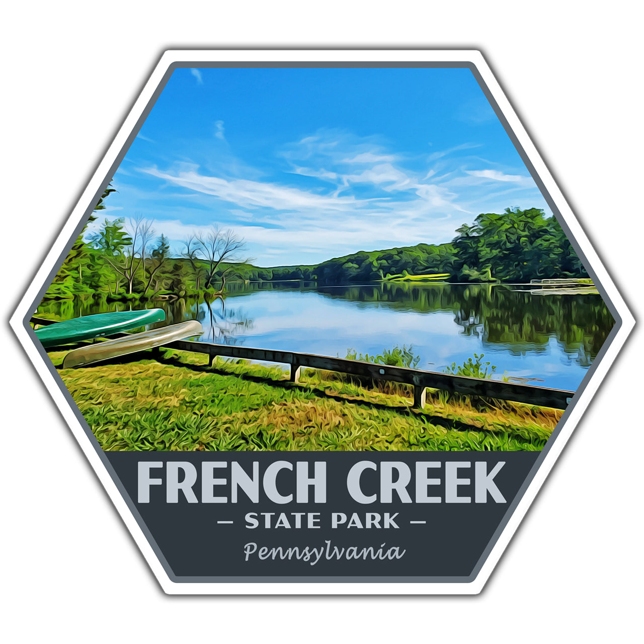 French Creek state park sticker
