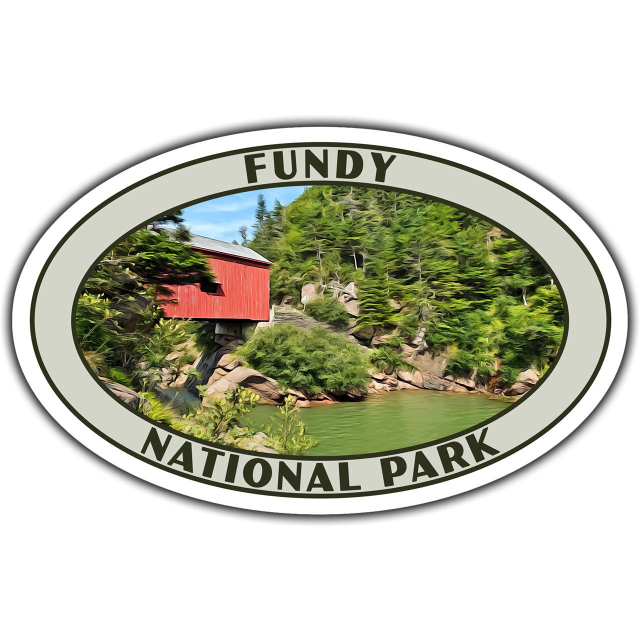 Fundy National Park Sticker