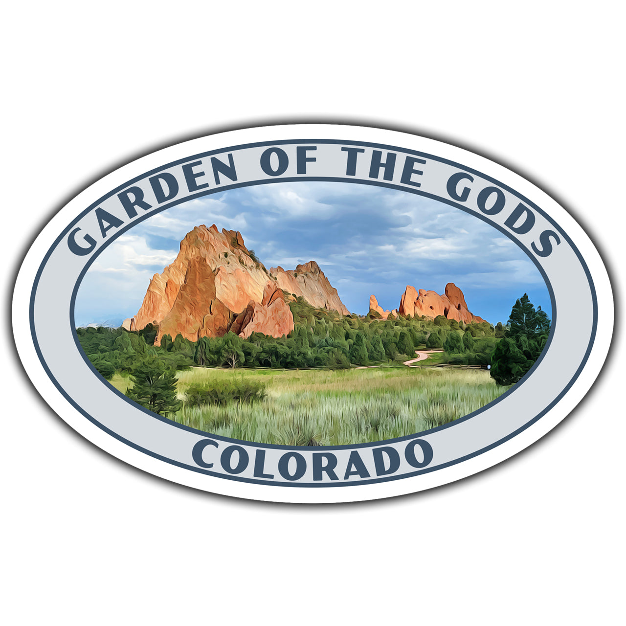 Garden of the Gods sticker