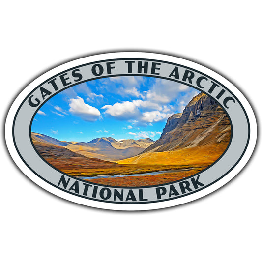 Gates of the Arctic national park sticker