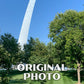 Gateway Arch National Park Poster-WPA (Summer Foliage)
