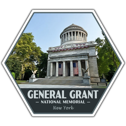 General Grant national memorial sticker