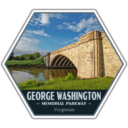 George Washington National Memorial Parkway sticker