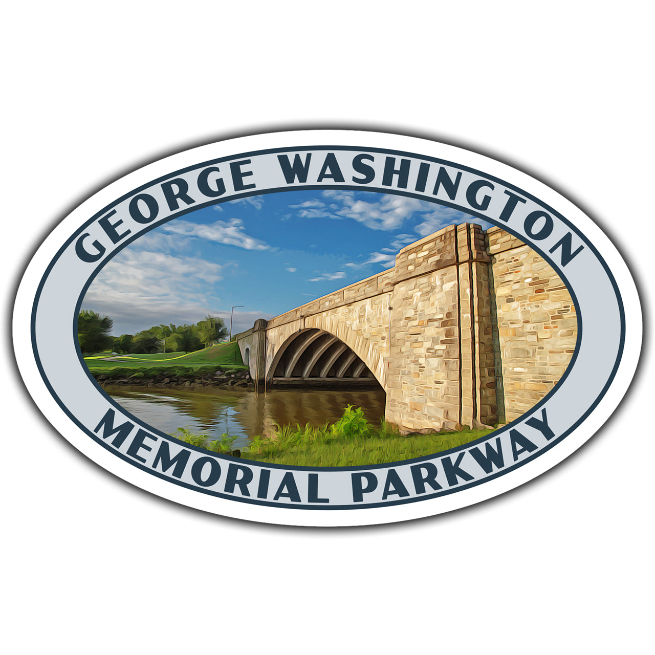 George Washington National Memorial Parkway sticker