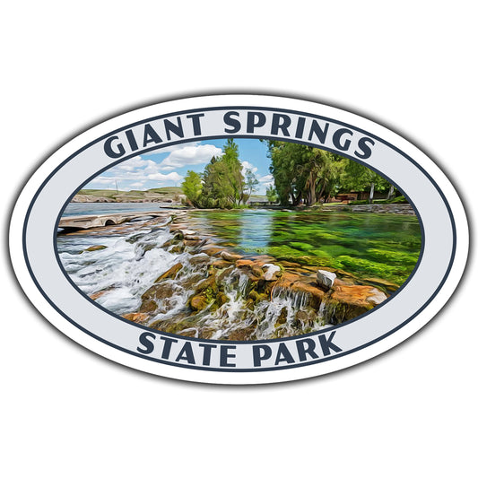 Giant Springs state park sticker