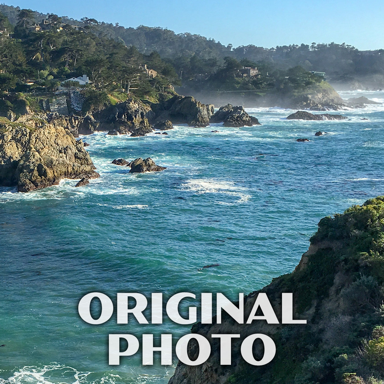 Point Lobos State Park Poster-WPA (Gibson Beach)