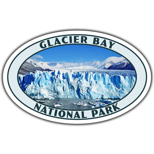glacier bay national park sticker