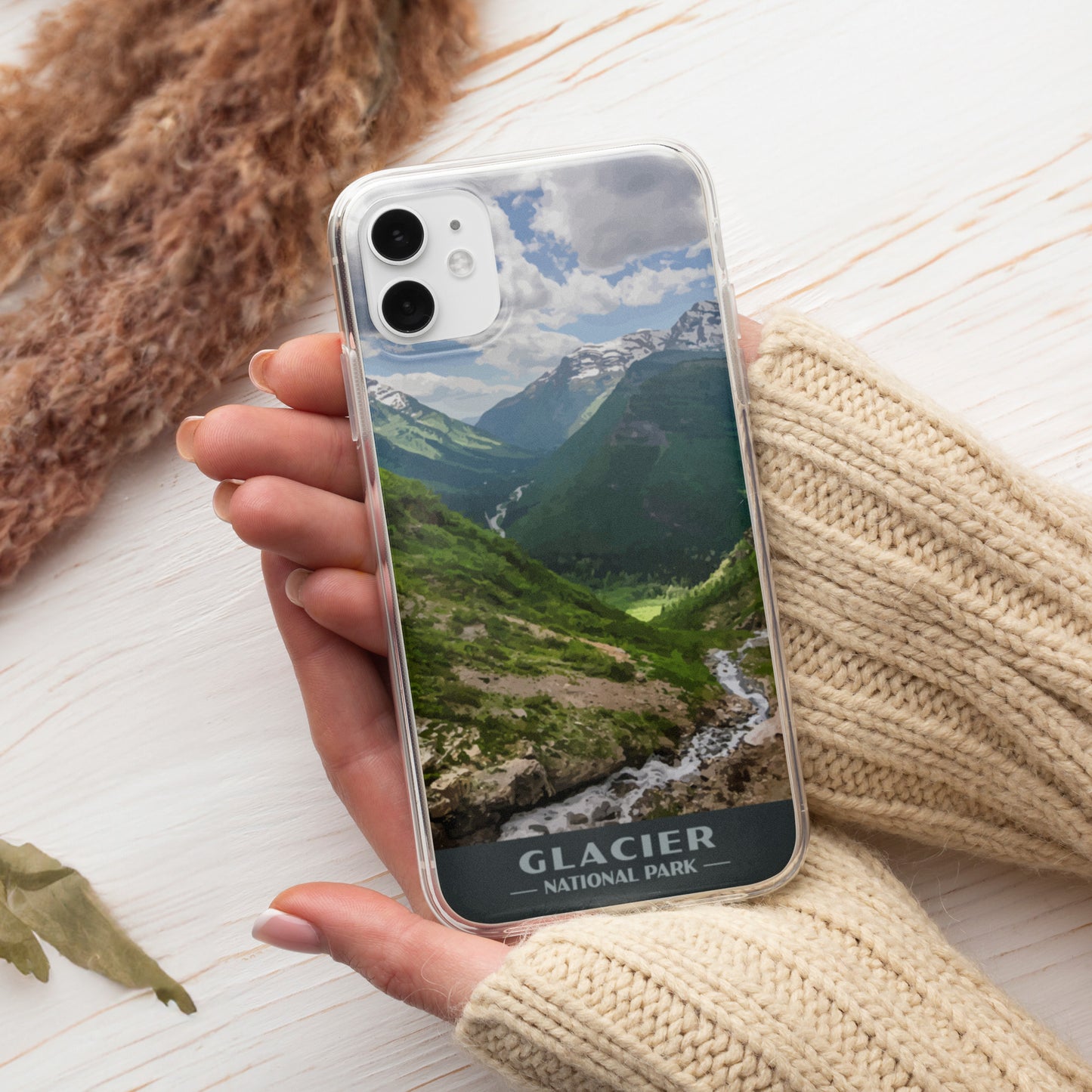 Glacier National Park Phone Case (Going-to-the-Sun Road)