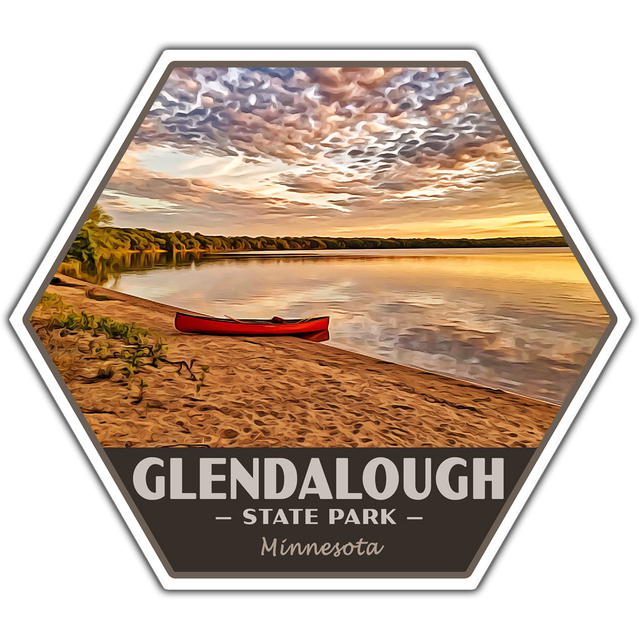 Glendalough state park sticker