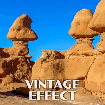 Goblin Valley State Park Poster-WPA (Goblins)