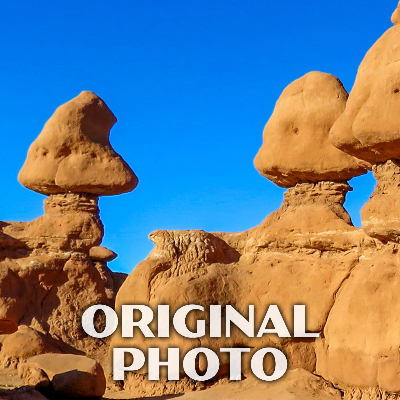 Goblin Valley State Park Poster-WPA (Goblins)
