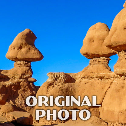 Goblin Valley State Park Poster-WPA (Goblins)