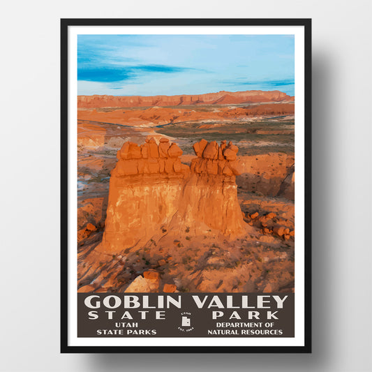 Goblin Valley State Park Poster-WPA (Vista)