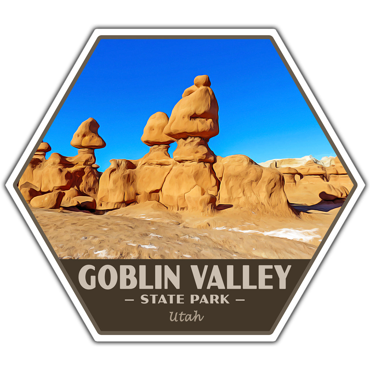 goblin valley state park sticker