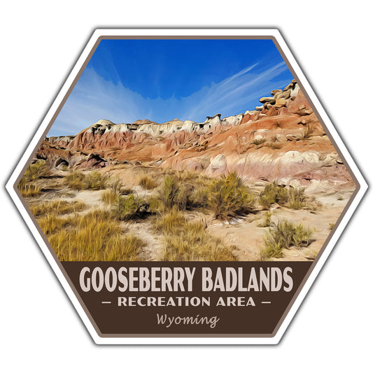 Gooseberry Badlands sticker