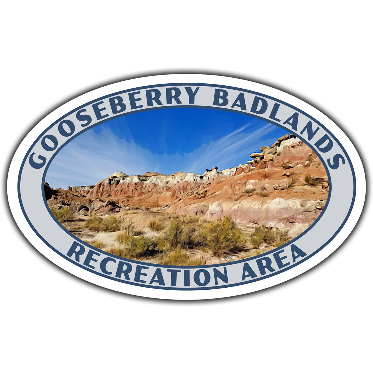 Gooseberry Badlands sticker