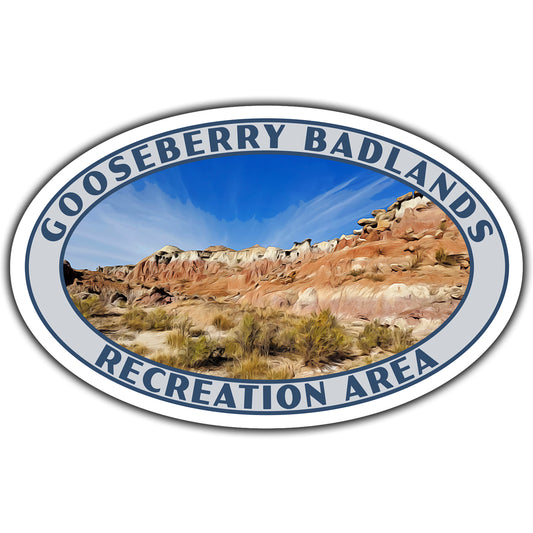 Gooseberry Badlands sticker