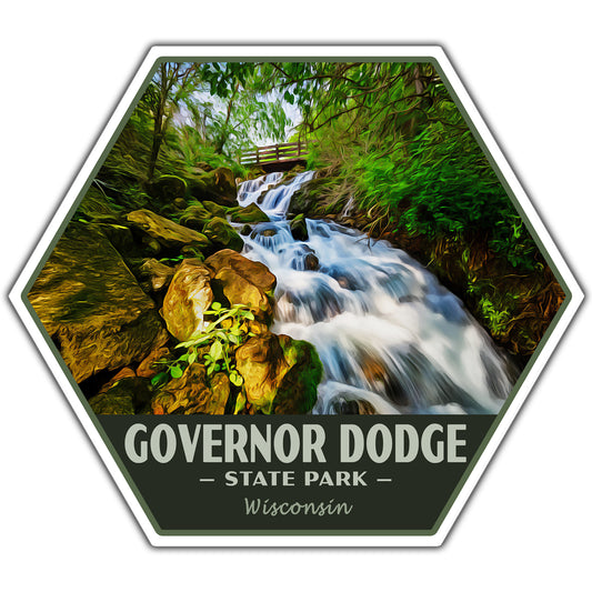Governor Dodge state park sticker