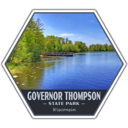 Governor Thompson state park sticker