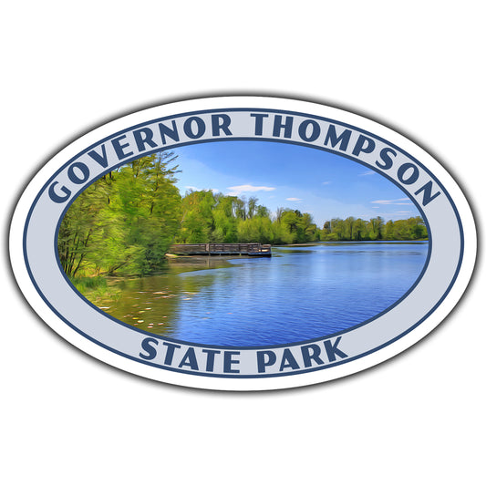 Governor Thompson state park sticker