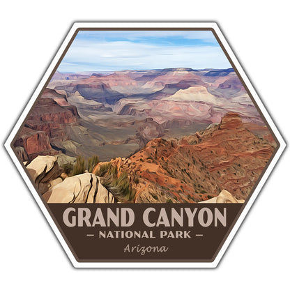 Grand Canyon national park sticker