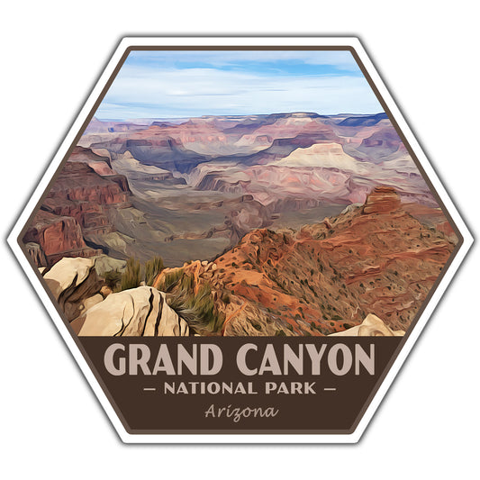Grand Canyon national park sticker