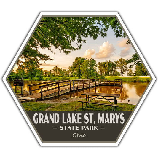 Grand Lake St. Marys state park sticker