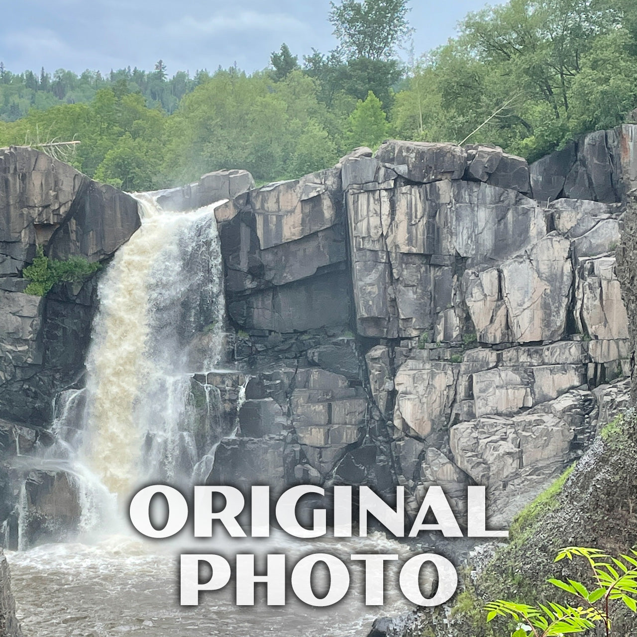 Grand Portage State Park Poster - WPA (Pigeon River High Falls)