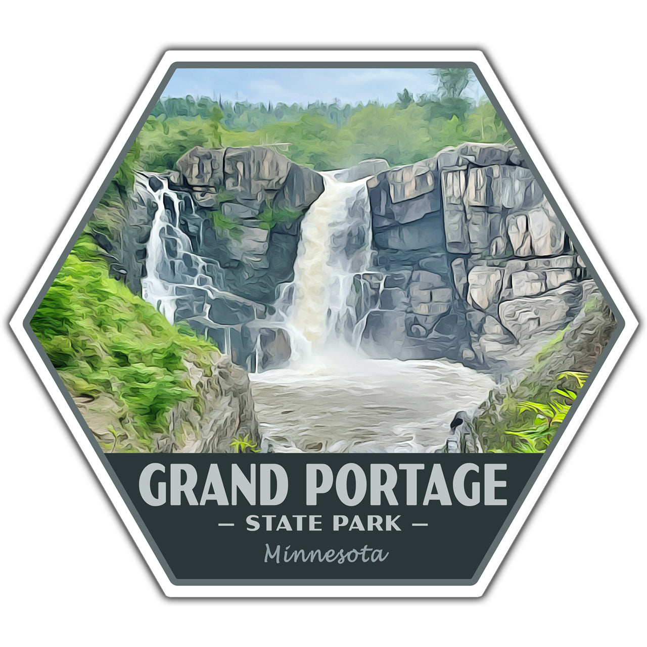 Grand Portage state park sticker
