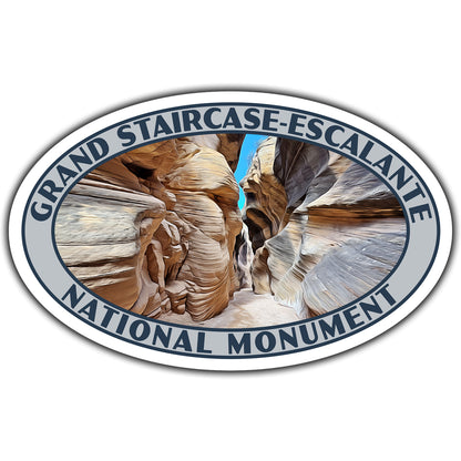Grand Staircase Escalante national monument sticker
