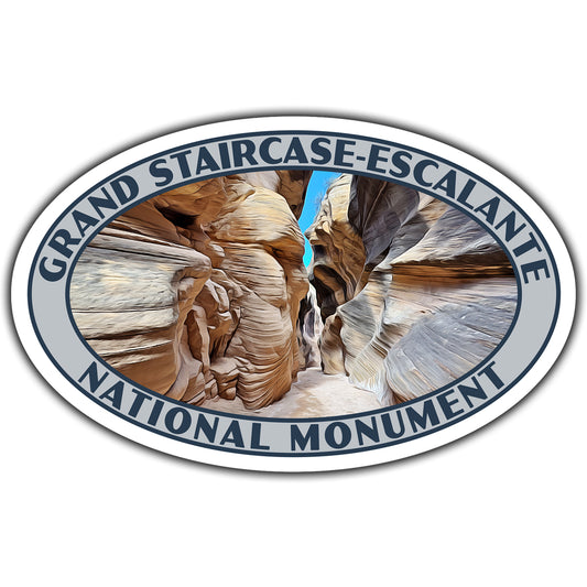 Grand Staircase Escalante national monument sticker