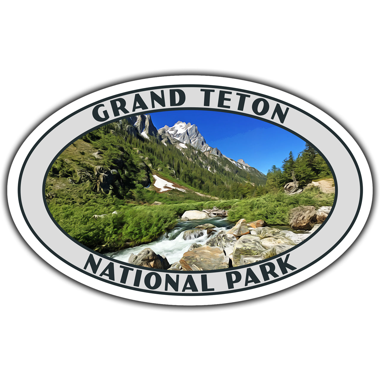 Grand Teton National Park Sticker
